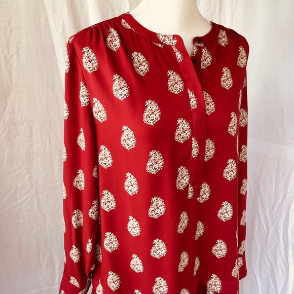 LOFT Drop Waist Shirtdress - Picture 3 of 8